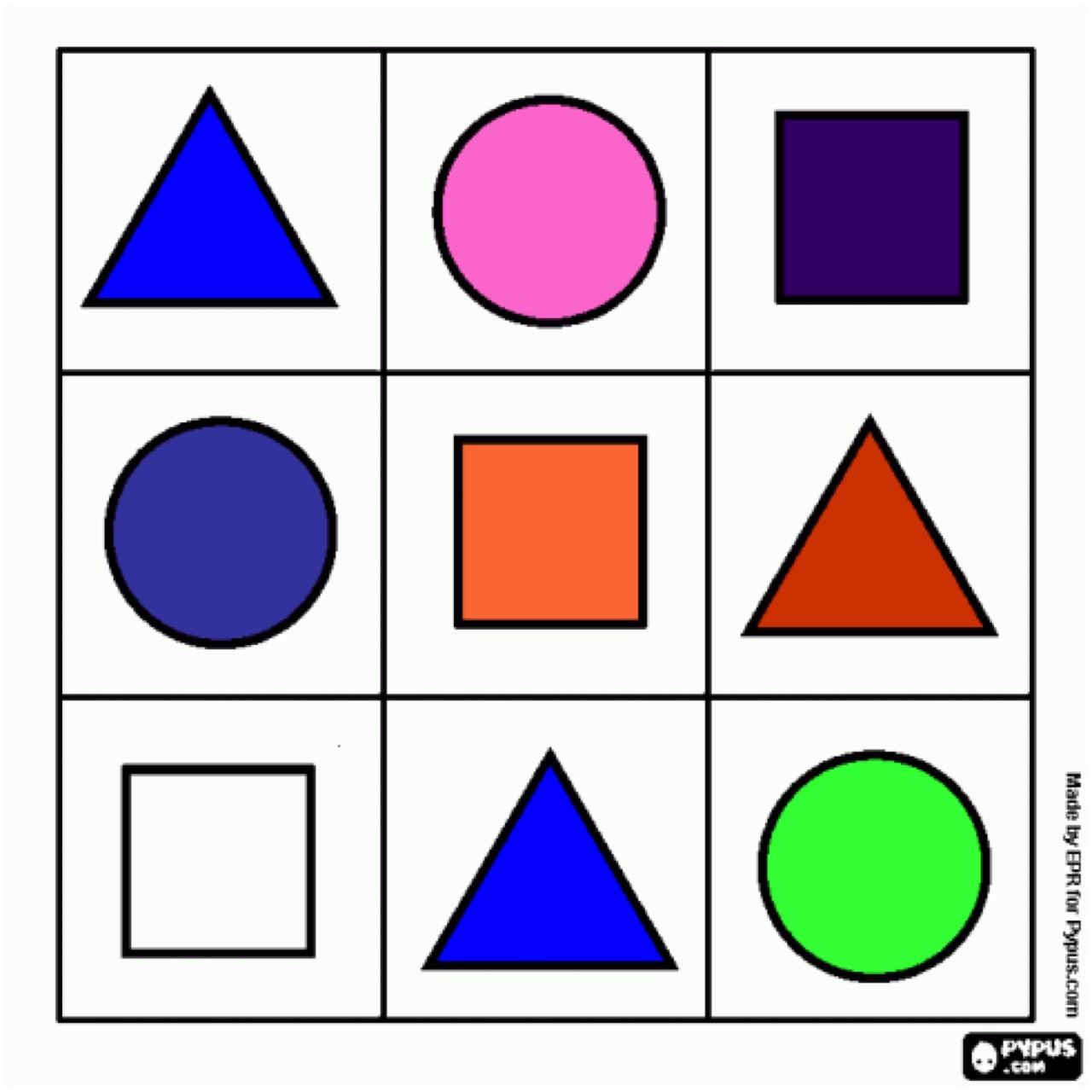 Figuras planas 4º primaria